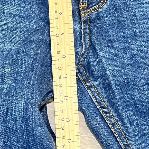 Artful Dodger mens Jeans Sz 33x31 Blue Straight Denim Hip Hop Skater Classiccore - Picture 9 of 15